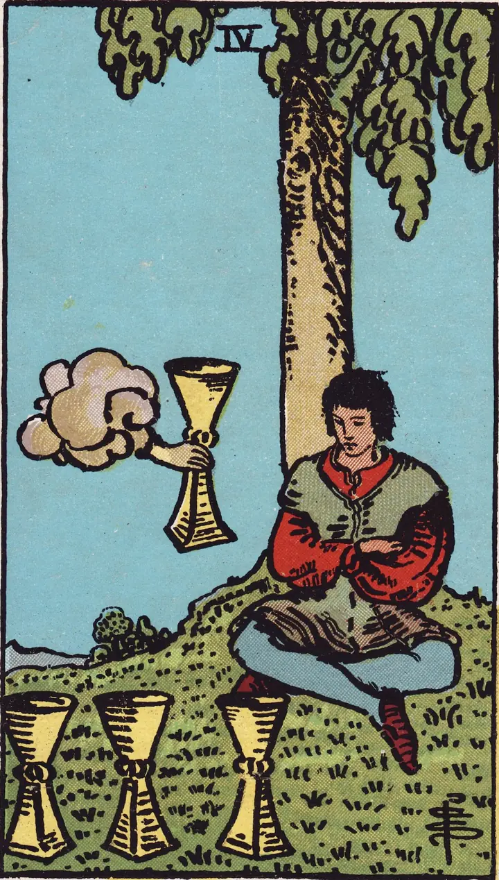 圣杯四 Four of Cups