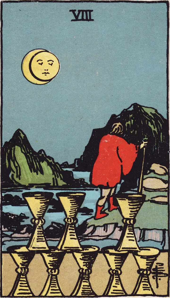 圣杯八 Eight of Cups