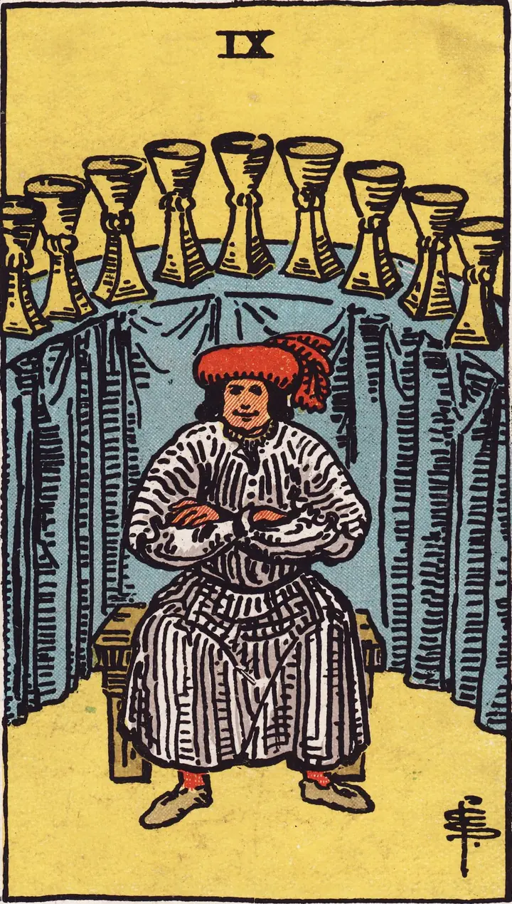 圣杯九 Nine of Cups