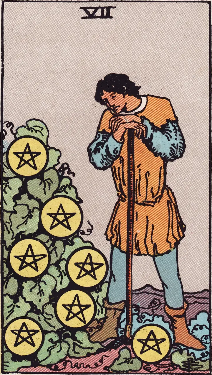星币七 Seven of Pentacles