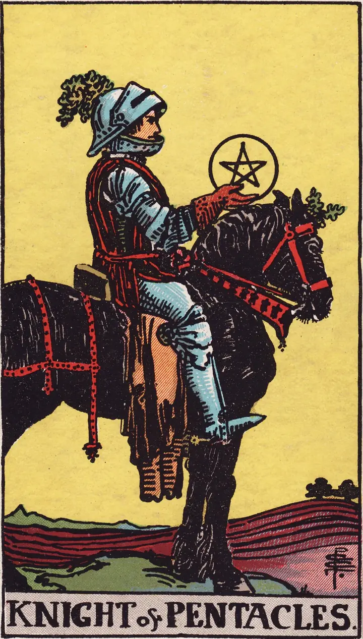星币骑士 Knight of Pentacles