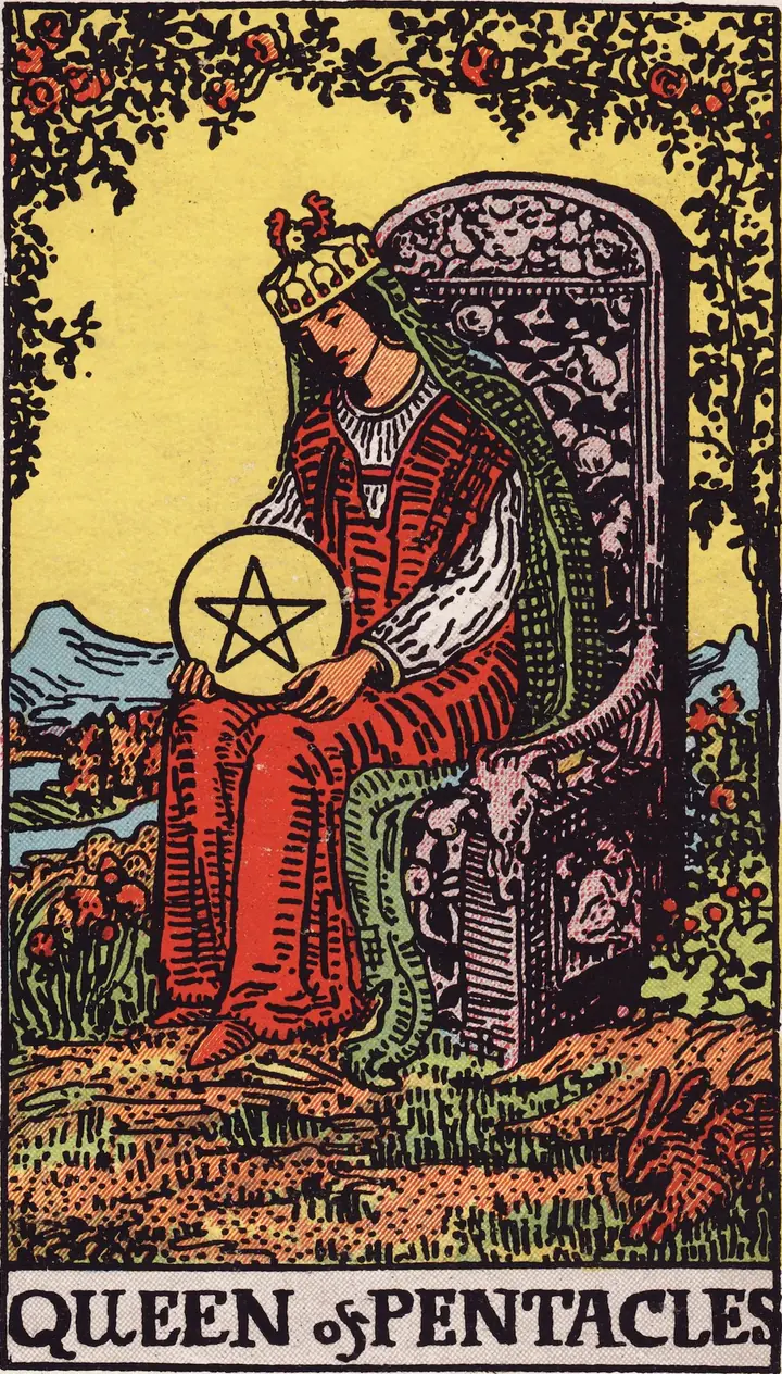星币王后 Queen of Pentacles