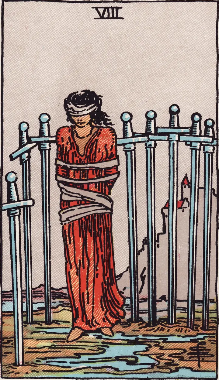 宝剑八 Eight of Swords