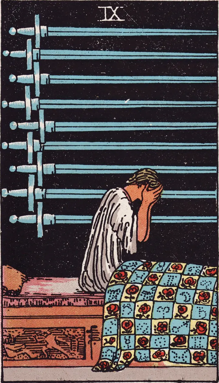 宝剑九 Nine of Swords