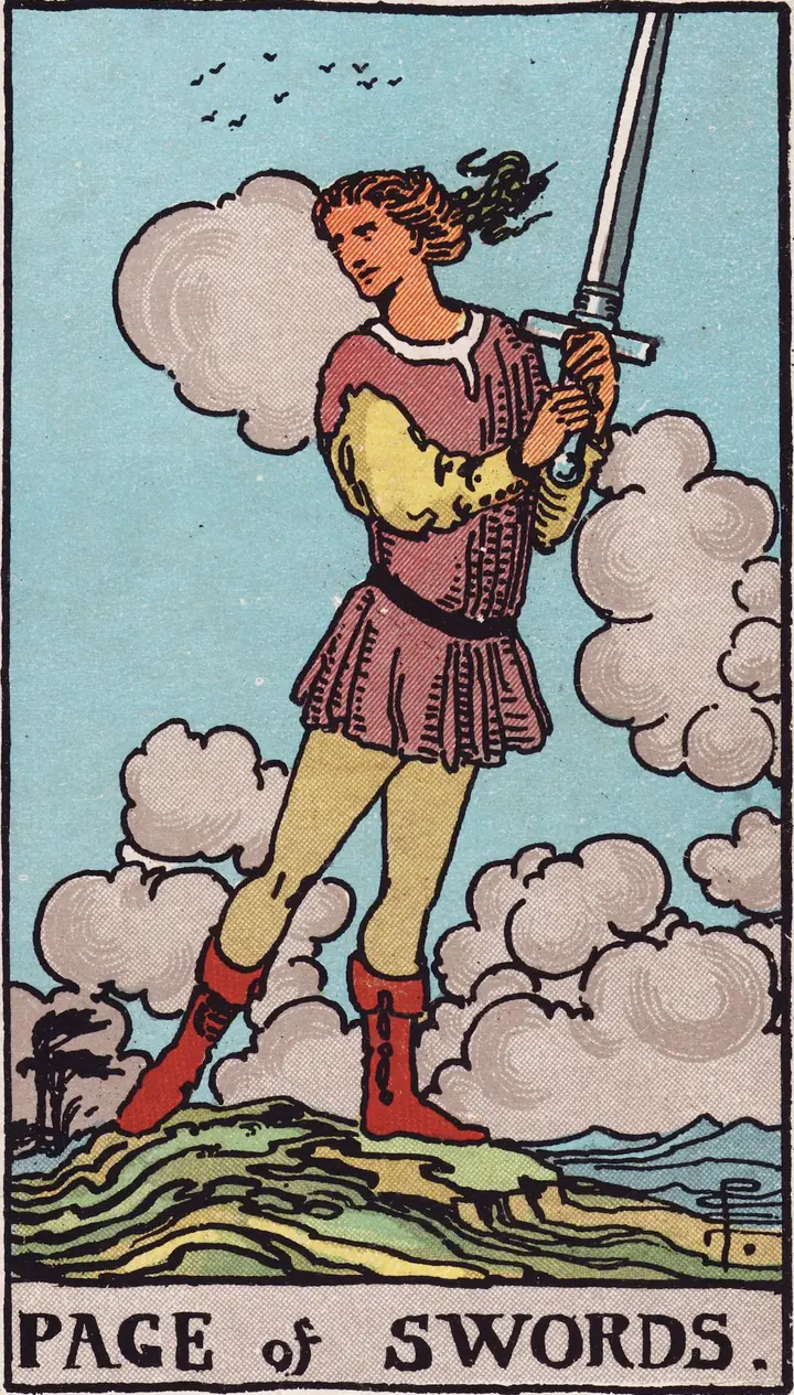 宝剑侍从 Page of Swords