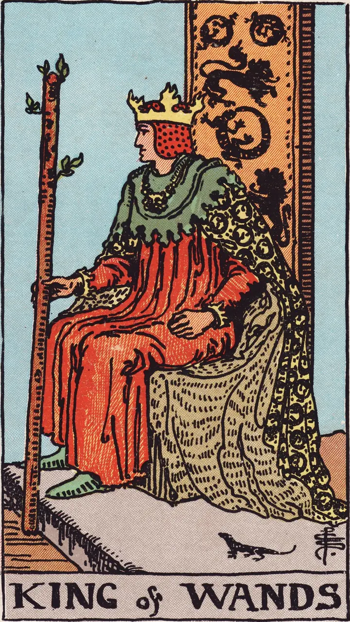 权杖国王 King of Wands